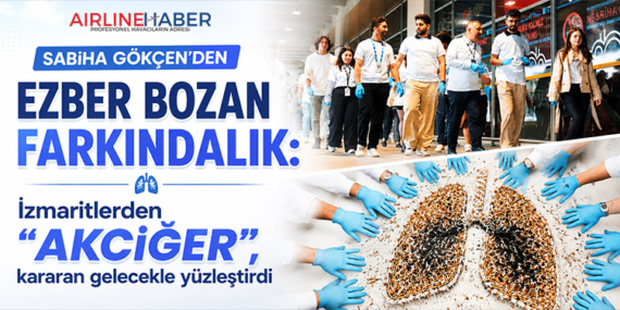 Sabiha Gökçen’den ezber bozan farkındalık: İzmaritlerden "akciğer", kararan gelecekle yüzleştirdi