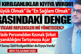 THY’de Krizi Ticari Refleksler mi Yönetecek? Gizli Kırılganlıklar Kıyıya Vurdu!