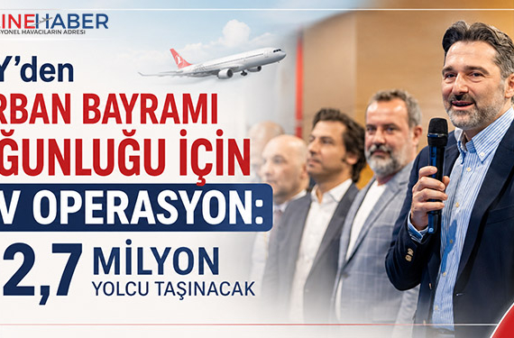 THY’den Kurban Bayramı Yoğunluğu İçin Dev Operasyon: 2,7 Milyon Yolcu Taşınacak
