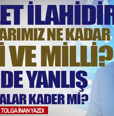 Adalet İlahidir. Vergide Yanlış Uygulamalar Kader mi?