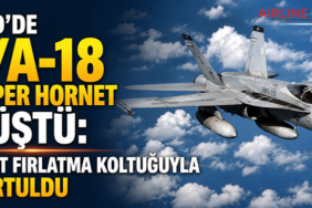 ABD’de F/A-18 Super Hornet Düştü: Pilot Fırlatma Koltuğuyla Kurtuldu