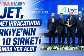 AJet, Hizmet İhracatında İlk 10'a Girdi: Kerem Sarp Ödülü Cumhurbaşkanı Erdoğan'ın Elinden Aldı