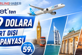 AJet’ten 59 Dolara Yurt Dışı Kampanyası