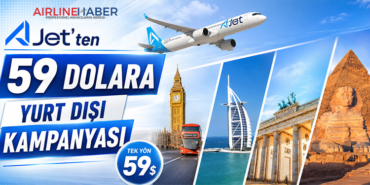 AJet’ten 59 Dolara Yurt Dışı Kampanyası