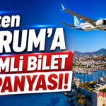 AJet’ten Bodrum’a İndirimli Bilet Kampanyası