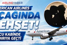American Airlines Uçağında Dehşet! Yolcu Kabinde Saldırıya Geçti