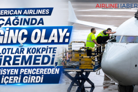 American Airlines Uçağında İlginç Olay: Pilotlar Kokpite Giremedi, Teknisyen Pencereden İçeri Girdi