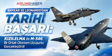 Baykar ve Leonardo’dan Tarihi Başarı: KIZILELMA ile M-346 İlk Ortak Otonom Uçuşunu Gerçekleştirdi