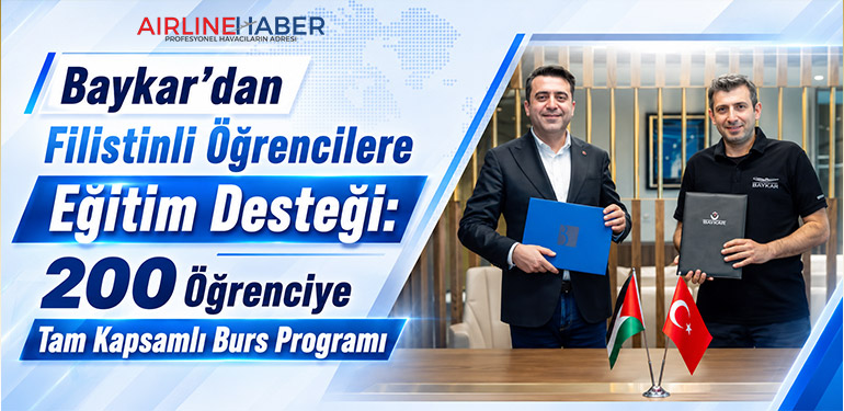 Baykar’dan Filistinli Öğrencilere Eğitim Desteği: 200 Öğrenciye Tam Kapsamlı Burs Programı