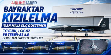 Bayraktar KIZILELMA’dan Milli Güç Gösterisi! TOYGUN, LGK-82 ve TEBER-82 ile Hedef Tam İsabetle Vuruldu