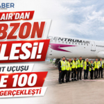 Centrum Air’dan Trabzon Hamlesi: İlk Taşkent Uçuşu Yüzde 100 Dolulukla Gerçekleşti