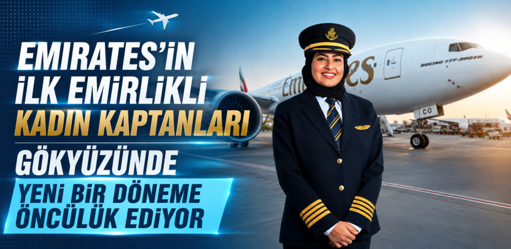 Emirates’in ilk Emirlikli kadın kaptanları gökyüzünde yeni bir döneme öncülük ediyor