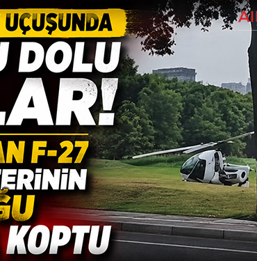 Çin’de Test Uçuşunda Korku Dolu Anlar: Zhonglian F-27 Helikopterinin Kuyruğu Havada Koptu