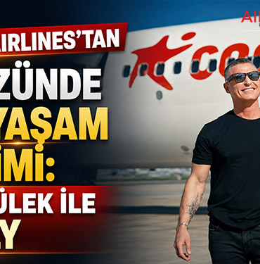 Corendon Airlines’tan gökyüzünde aktif yaşam deneyimi: Noyan Dülek ile Fit&Fly