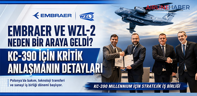 Embraer ve WZL-2, KC-390 İçin Güçlerini Birleştirdi