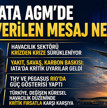 IATA AGM’de Verilen Mesaj Ne? THY ve Pegasus Rio’da Güç Gösterisi Yaptı