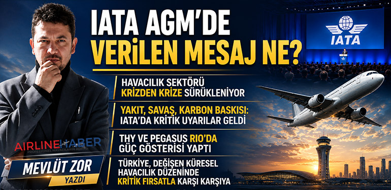 IATA AGM’de Verilen Mesaj Ne? THY ve Pegasus Rio’da Güç Gösterisi Yaptı