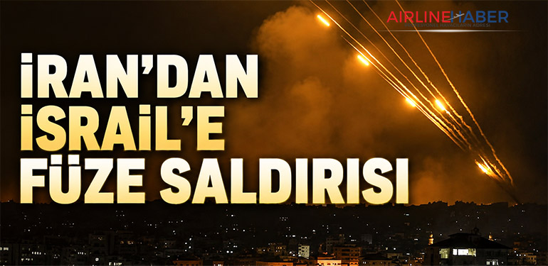 İran’dan İsrail’e Balistik Füze Saldırısı: Hava Sahaları Kapandı, Bölgede Gerilim Tırmanıyor