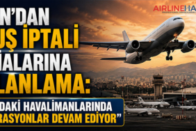 İran’dan Uçuş İptali İddialarına Yalanlama: “Batıdaki Havalimanlarında Operasyonlar Devam Ediyor”