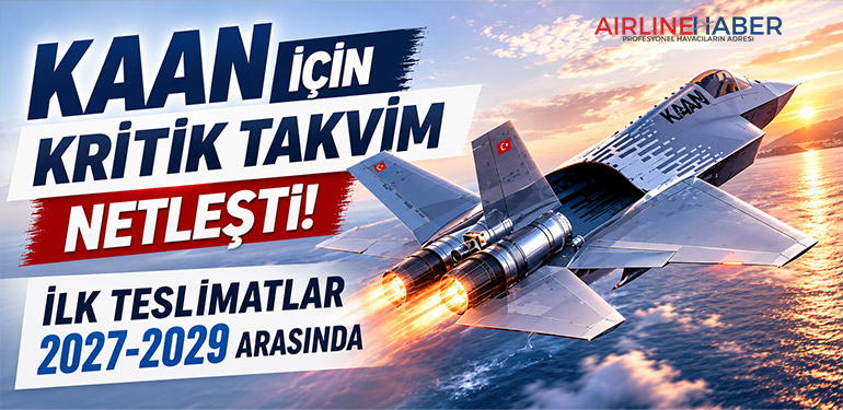KAAN İçin Kritik Takvim Netleşti: İlk Teslimatlar 2027-2029 Arasında