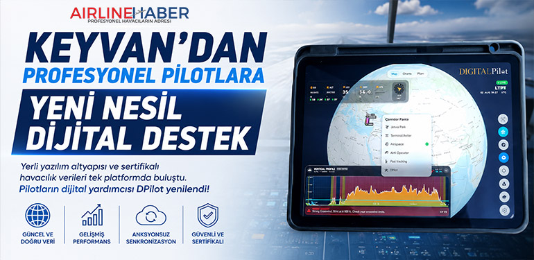KEYVAN’dan Profesyonel Pilotlara Yeni Nesil Dijital Destek
