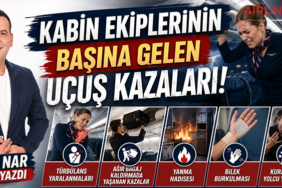 Kabin Ekiplerinin Başına Gelen Uçuş Kazaları!