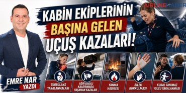 Kabin Ekiplerinin Başına Gelen Uçuş Kazaları!