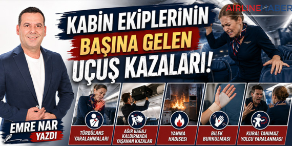Kabin Ekiplerinin Başına Gelen Uçuş Kazaları!
