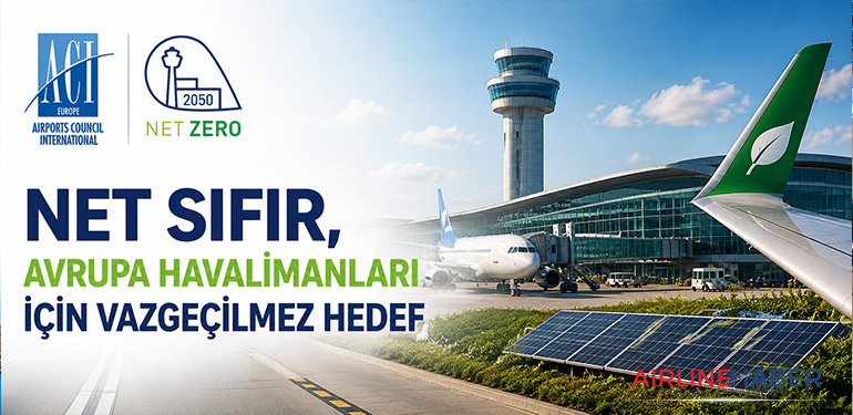 Net Sıfır, Avrupa Havalimanları İçin Vazgeçilmez Hedef