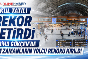 Okul tatili rekor getirdi Sabiha Gökçen’de tüm zamanların yolcu rekoru kırıldı