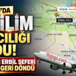 Orta Doğu’da Gerilim Havacılığı Vurdu: Pegasus’un Erbil Seferi İstanbul’a Geri Döndü