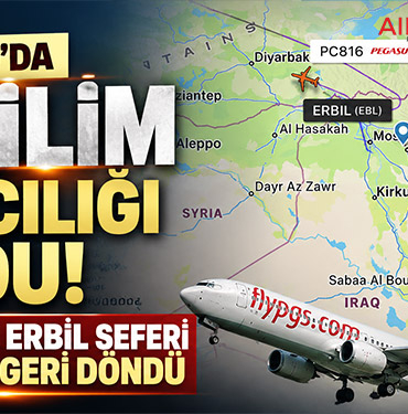 Orta Doğu’da Gerilim Havacılığı Vurdu: Pegasus’un Erbil Seferi İstanbul’a Geri Döndü