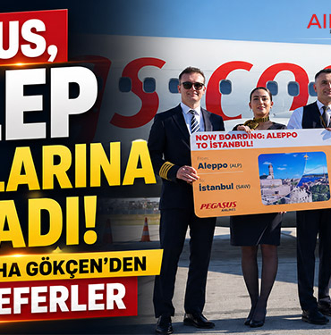 Pegasus Hava Yolları Halep’i Uçuş Ağına Ekledi