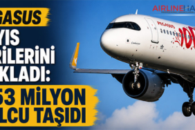 Pegasus Mayıs Verilerini Açıkladı: 3,53 Milyon Yolcu Taşıdı