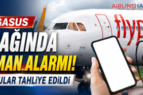 Pegasus Uçağında Duman Alarmı. Yolcular Tahliye Edildi