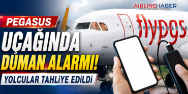 Pegasus Uçağında Duman Alarmı. Yolcular Tahliye Edildi