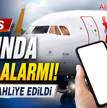 Pegasus Uçağında Duman Alarmı. Yolcular Tahliye Edildi