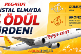 Pegasus’a Kristal Elma’da 4 Ödül Birden!