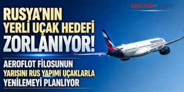 Rusya’nın Yerli Uçak Hedefi Zorlanıyor: Aeroflot Filosunun Yarısını Rus Yapımı Uçaklarla Yenilemeyi Planlıyor