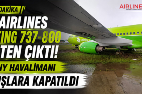 S7 Airlines Boeing 737-800 Pisten Çıktı: Mirny Havalimanı Uçuşlara Kapatıldı