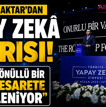 Selçuk Bayraktar’dan Yapay Zekâ Uyarısı: “İnsanlık Gönüllü Bir Dijital Esarete Sürükleniyor”