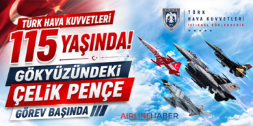 Türk Hava Kuvvetleri 115 Yaşında: Gökyüzündeki Çelik Pençe Görev Başında