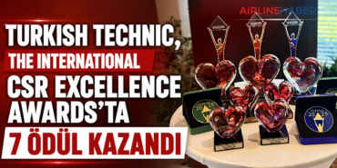 Turkish Technic, The International CSR Excellence Awards’ta 7 Ödül Kazandı