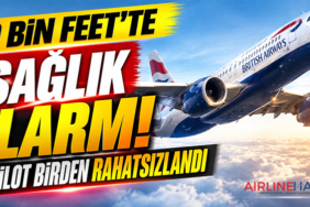 30 Bin Feet’te Sağlık Alarmı: Üç Pilot Birden Rahatsızlandı