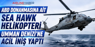 ABD Donanmasına Ait Sea Hawk Helikopteri Umman Denizi’ne Acil İniş Yaptı