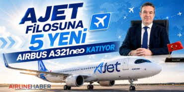 AJet, BOC Aviation ile kiralama anlaşması imzaladı