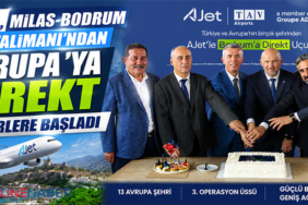 AJet, Milas-Bodrum Havalimanı’ndan Avrupa’ya Direkt Seferlere Başladı