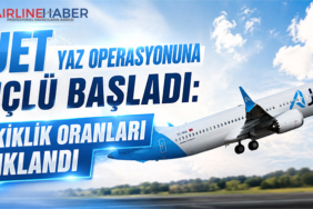 AJet Yaz Operasyonuna Güçlü Başladı: Dakiklik Oranları Açıklandı
