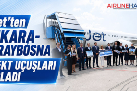 AJet'ten Ankara-Saraybosna Direkt Uçuşları Başladı