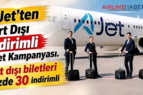 AJet’ten Yurt Dışı İndirimli Bilet Kampanyası. Yurt dışı biletleri yüzde 30 indirimli